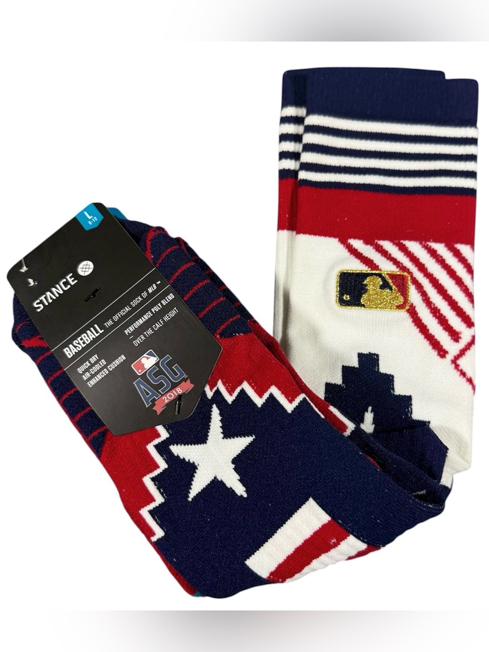 Stance ASG Strings Crew Adult Socks Men’s Size Large New